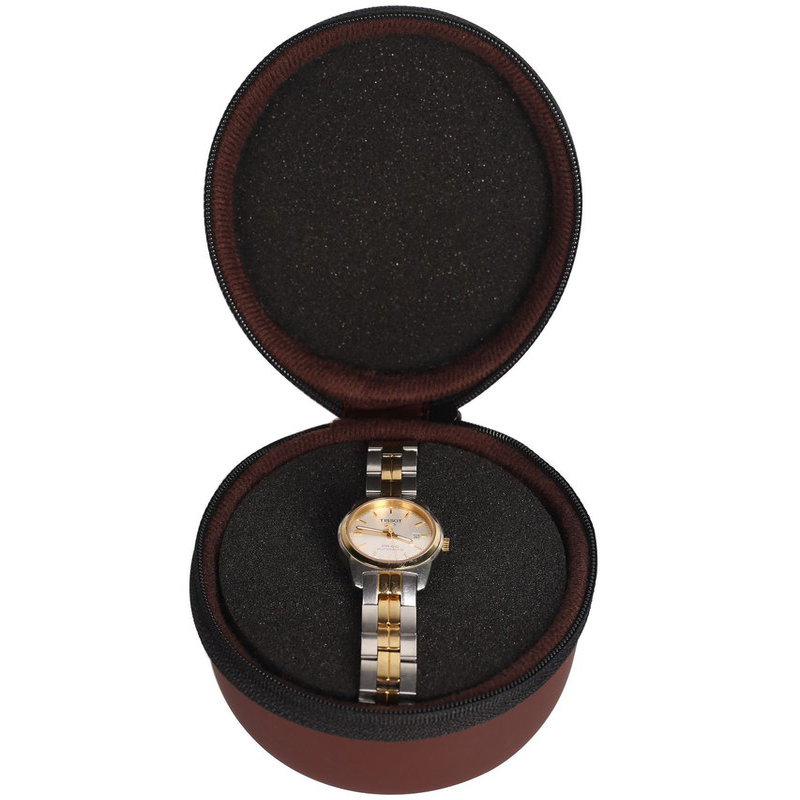 EVA кръгла кутия за часовник твърда обвивка кутия опаковка кутия висок клас персонализиране на кутия за подаръци